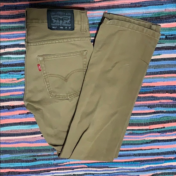 27x27 Levi 511 skinny corduroy red tab. - Picture 1 of 3